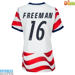 Billiga Förenta stater Alex Freeman #16 Hemmatröja Dam VM 2026 Kortärmad